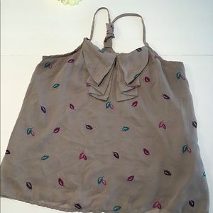 Women’s spaghetti strap top sz m